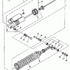 YZ490U Амортизаторы задние