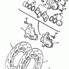 XVZ 1300 Передний тормозной суппорт