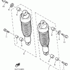 YX 600 Амортизаторы задние
