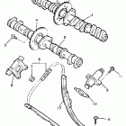 FZR1000 Цепь механизма газораспределения