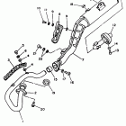 TW 200 Выхлопная система