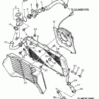 FZR 750R Радиатор и Патрубки
