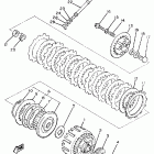 FZR 600 Сцепление