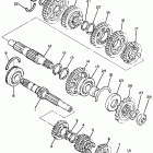 FZR 400S Трансмиссия
