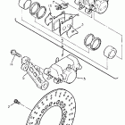 FZR1000 Задний суппорт тормозной