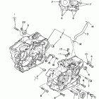 XT 350 Crankcase (california model only)