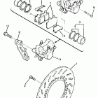 FZR 600 Задний суппорт тормозной
