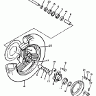 XVZ 1300 Заднее колесо