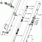 FZR 400 Передняя вилка