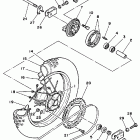YZ 80 Заднее колесо