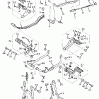 Virago 750 Подножки