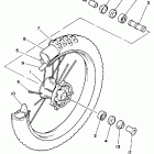 YZ 250 Переднее колесо