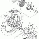XT 600 Заднее колесо