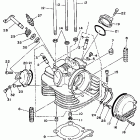 BW 350 Головка цилиндра