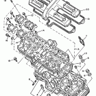 FZR 750R Головка цилиндра