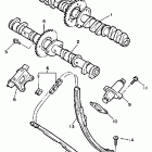 FZR1000 Цепь механизма газораспределения