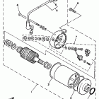 SRX 250 Стартер электрический