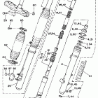 YZ 250 Передняя вилка