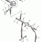 YX 600 Главный тормозной цилиндр,передний