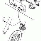 XV 535 Передний тормозной суппорт