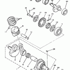 BW 200 Коленчатый вал и Поршень