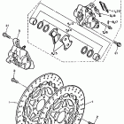 FZR 750R Передний тормозной суппорт