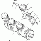 FZR1000 Коленчатый вал и Поршень