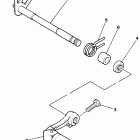YZ125T Вал переключения