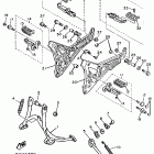 FJ1200 Подножки