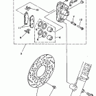 YZ250T Передний тормозной суппорт