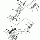 XT 350 Выхлопная система