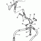 FZR1000 Главный тормозной цилиндр,передний
