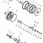 YSR 50 Сцепление