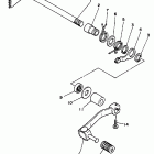 XT 350 Вал переключения