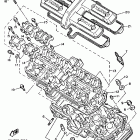 FZR1000 Головка цилиндра