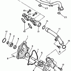 FZR1000 Водяной насос
