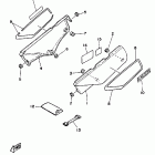 XT 350 Side cover xt350tc