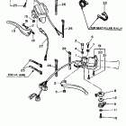 XT 600 Рулевые переключатели