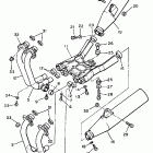 YX 600 Выхлопная система
