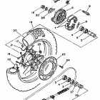 TT 350 Заднее колесо