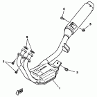 SRX 250 Выхлопная система