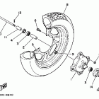 YSR 50 Переднее колесо