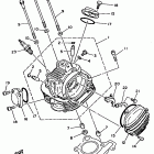 TW 200 Головка цилиндра