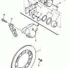 FJ1200 Задний суппорт тормозной