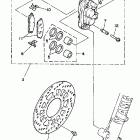 YZ125T Передний тормозной суппорт