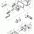 YX 600 Фонарь задний