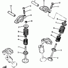 XV 535 Клапана