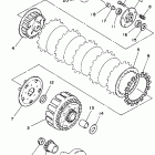 YZ125T Сцепление