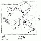 FZR1000 Сидение