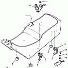 FJ1200 Сидение